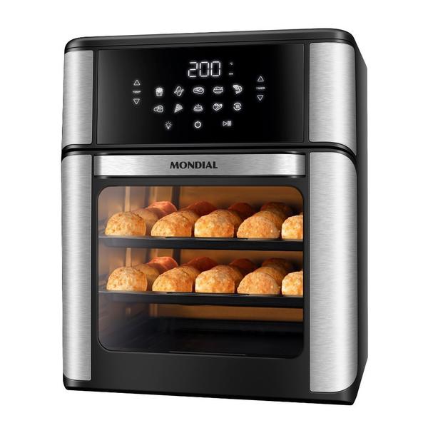 Fritadeira Mondial Air Fryer Oven 12 Litros AFON - Mondial Portateis Fritadeira Mondial Air Fryer Oven 12 Litros AFON - Mondial Portateis