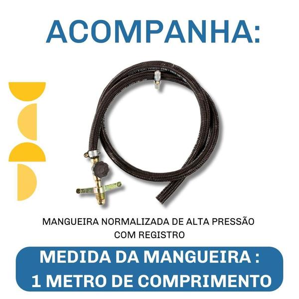 Fritadeira Pasteleiro Médio Fogão Industrial À Gás C/Tacho - ROA Imagem de Fritadeira Pasteleiro Médio Fogão Industrial À Gás C/Tacho