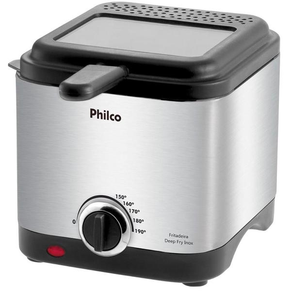 Fritadeira Philco Deep Fry 1,8 Litros 900W Inox MEC - 127V Fritadeira Philco Deep Fry 1,8 Litros 900W Inox MEC - 127V