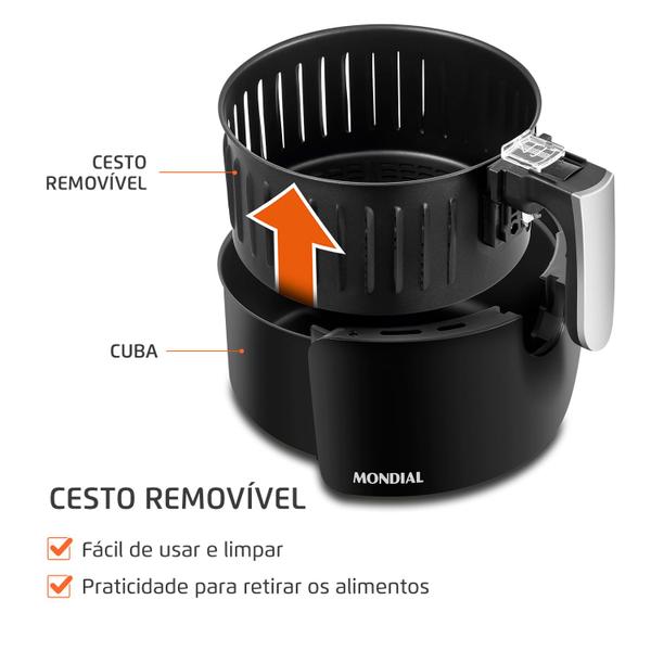 Imagem de Fritadeira Sem Óleo Air Fryer 3,2L Mondial AF-34