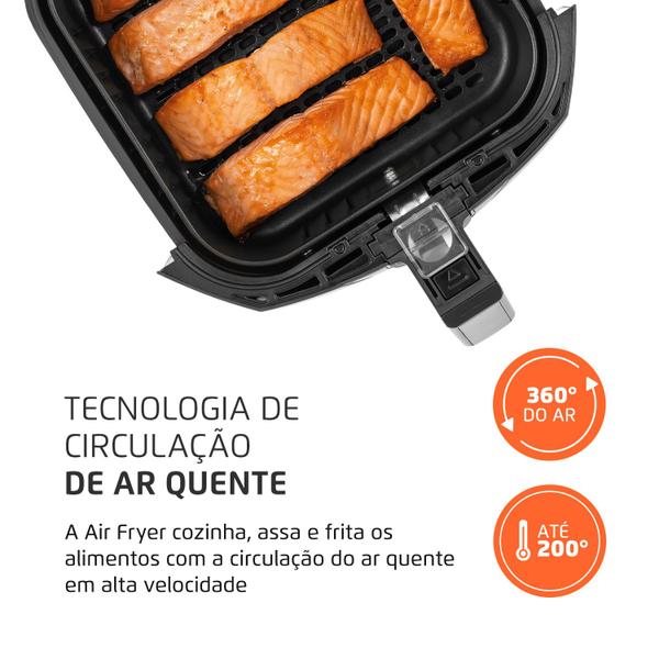 Imagem de Fritadeira Sem Óleo Air Fryer 5L Mondial AFN-51-BI