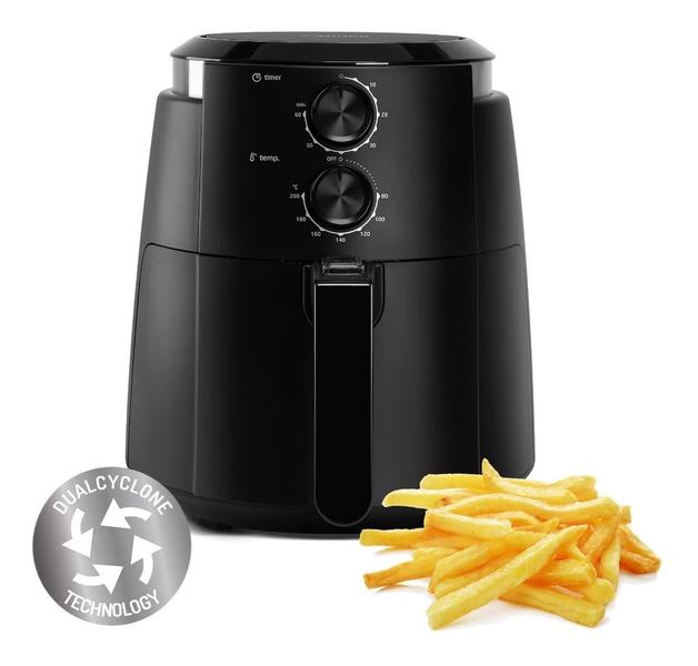 Imagem de Fritadeira Sem Óleo Air Fryer Midea Dualcyclone 3.5L 1500W Black