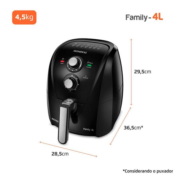 Imagem de Fritadeira Sem Óleo Air Fryer Mondial - AFN-40-FB