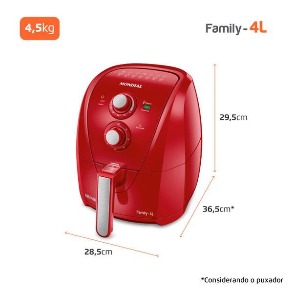 Imagem de Fritadeira Sem Óleo Air Fryer Mondial - AFN-40-FR