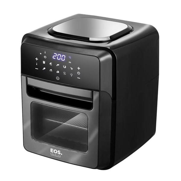 Imagem de Fritadeira Sem Óleo Air Fryer Oven Digital Toutch Titanium 12L Premium EAF12T 220V - EOS