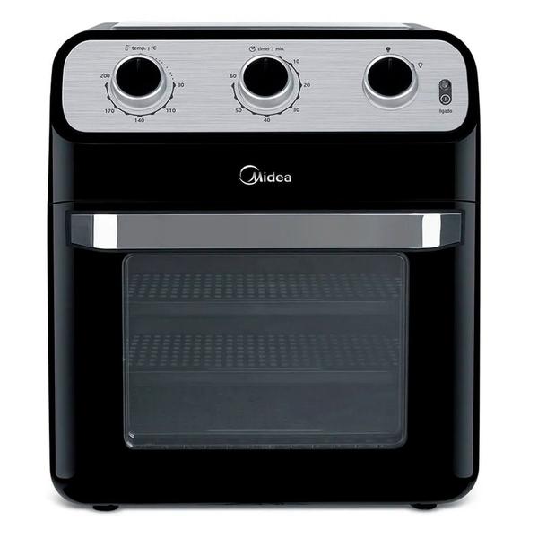 Imagem de Fritadeira Sem Óleo Air Fryer OvenFryer 12L Midea Preto 1700W 127V - FFA20P1