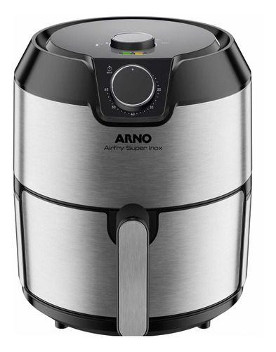 Imagem de Fritadeira Sem Óleo Arno Airfry Super Inox 4,2l Cesto Removivel Ifry