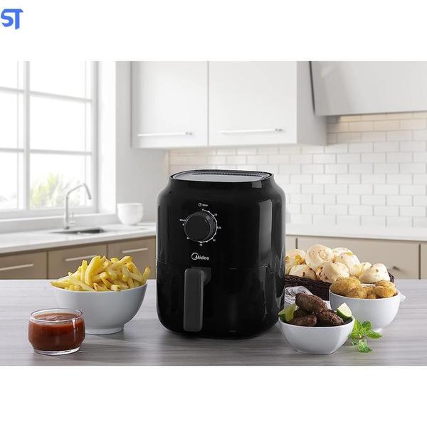 Imagem de Fritadeira Sem Óleo Minifry 3L Midea Preta 220V/60Hz