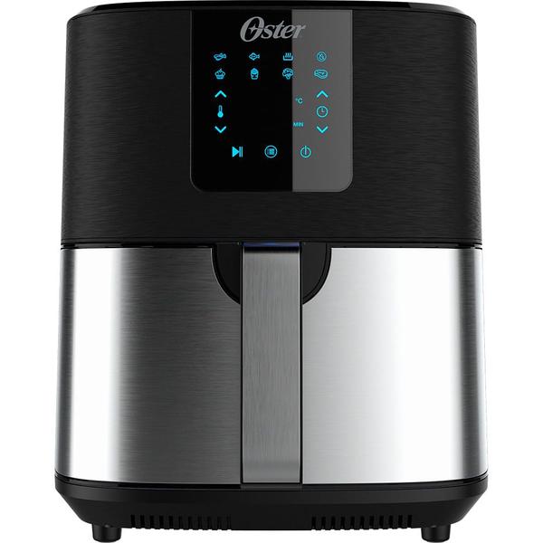 Fritadeira Ultra Digital 2 em 1 Inox 4,8L Oster com Painel Touch Fritadeira Ultra Digital 2 em 1 Inox 4,8L Oster com Painel Touch