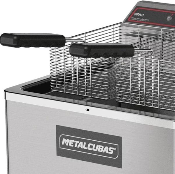 Imagem de Fritadeira Zona Fria GFAO18P Elétrica 5000w Metalcubas 220v