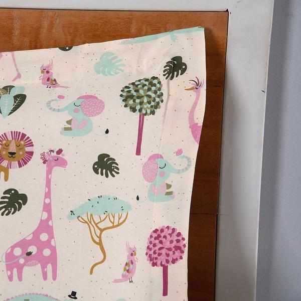 Imagem de Fronha Avulsa Estampada Infantil Joy 1 Peça 70cm x 50cm Percal 180 Fios