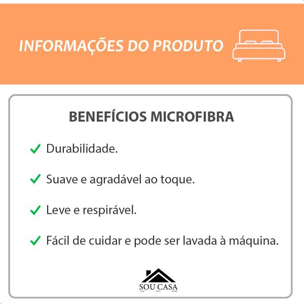 Fronha Avulsa Lisa Capa de Travesseiro Microfibra 50x70cm - Camesa Imagem de Fronha Avulsa Lisa Capa de Travesseiro Microfibra 50x70cm