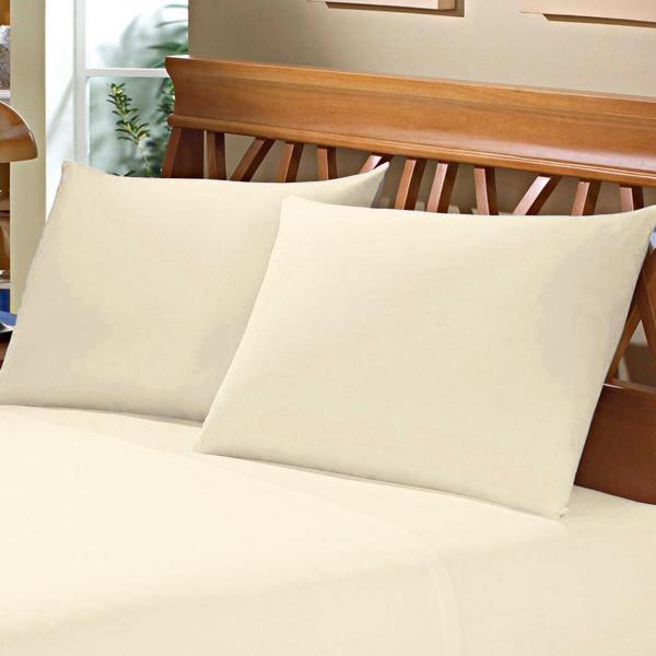 Fronha Avulsa Lisa Capa de Travesseiro Microfibra 50x70cm - Camesa Imagem de Fronha Avulsa Lisa Capa de Travesseiro Microfibra 50x70cm