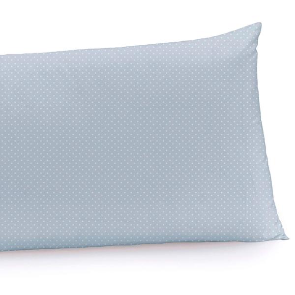 Imagem de Fronha Body Pillow Altenburg Algodão Lux 200 Fios 100% Algodão Inspire 40cm x 1,30m Azul