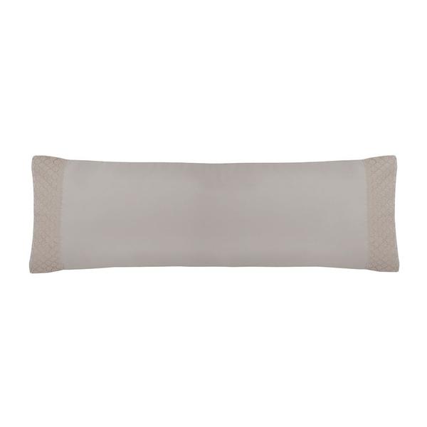 Imagem de Fronha Body Pillow Altenburg Bordados em Cetim 300 Fios Barnot 40cm x 130cm