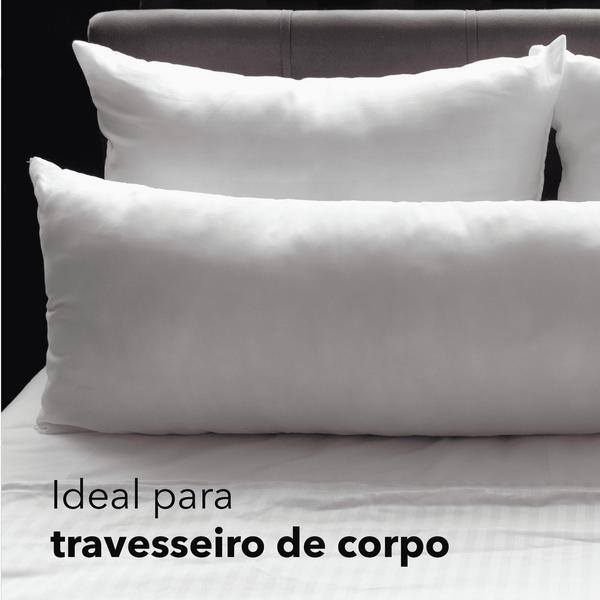 Imagem de Fronha Body Pillow Lisa Travesseiro de Corpo 40x130cm Camesa