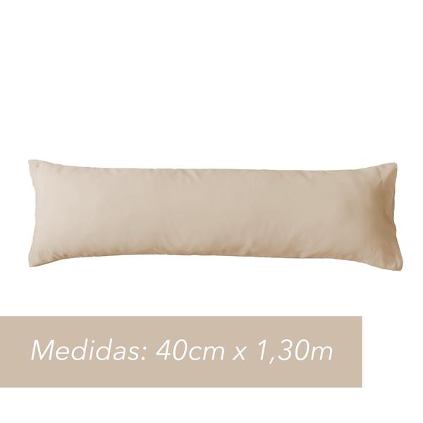 Imagem de Fronha Body Pillow Lisa Travesseiro de Corpo 40x130cm Camesa