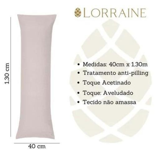 Imagem de Fronha Body Pillow Toque Acetinado 40Cm X 1,30M Altenburg