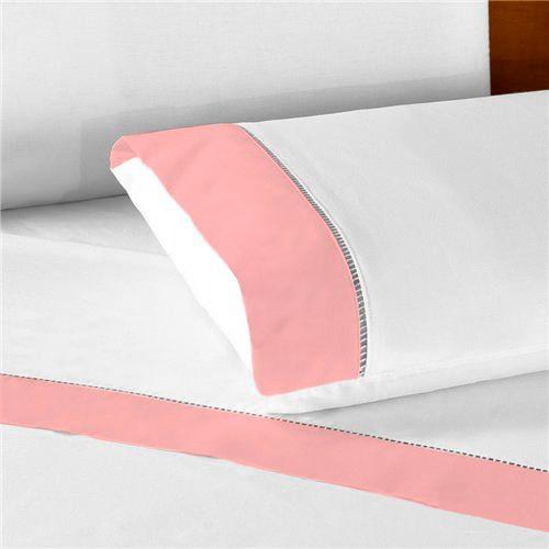 Fronha de Berço com Ponto Palito 30cm x 40cm Percal 180 fios - BEM ME QUER Imagem de Fronha de Berço com Ponto Palito 30cm x 40cm Percal 180 fios