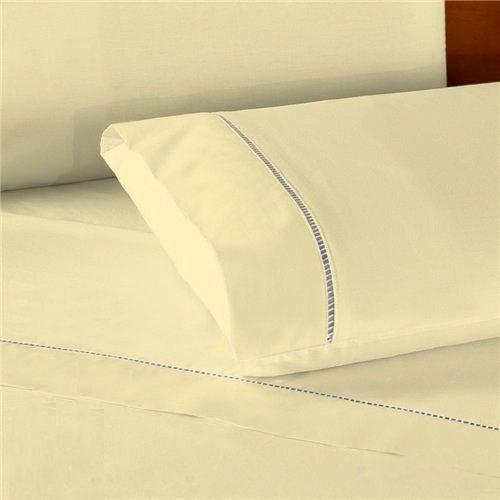Fronha de Berço com Ponto Palito 30cm x 40cm Percal 180 fios - BEM ME QUER Imagem de Fronha de Berço com Ponto Palito 30cm x 40cm Percal 180 fios