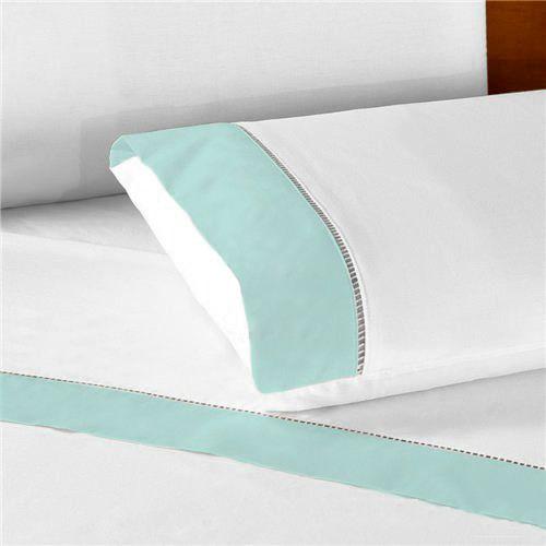 Fronha de Berço com Ponto Palito 30cm x 40cm Percal 180 fios - BEM ME QUER Imagem de Fronha de Berço com Ponto Palito 30cm x 40cm Percal 180 fios