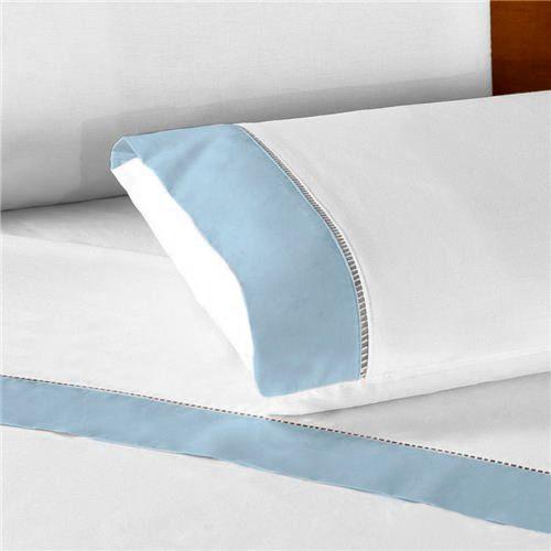 Fronha de Berço com Ponto Palito 30cm x 40cm Percal 180 fios - BEM ME QUER Imagem de Fronha de Berço com Ponto Palito 30cm x 40cm Percal 180 fios