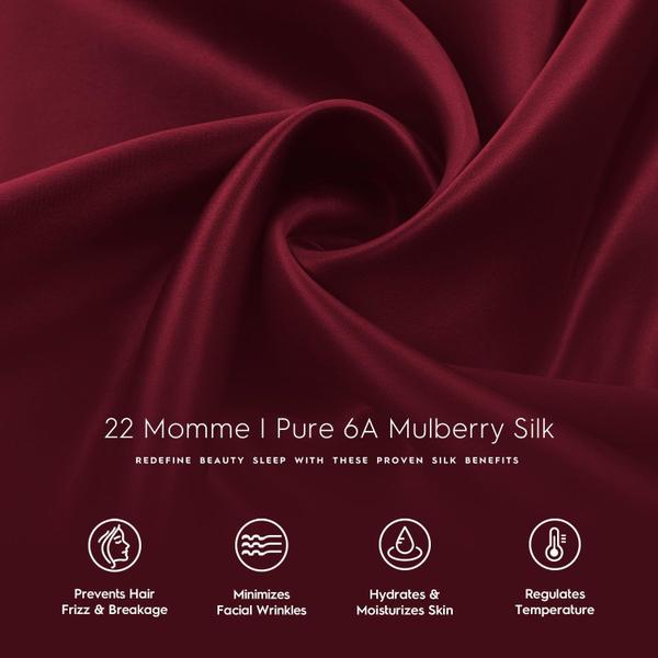 Imagem de Fronha de seda Tafts 100% Pure Mulberry 6A Silk 22mm