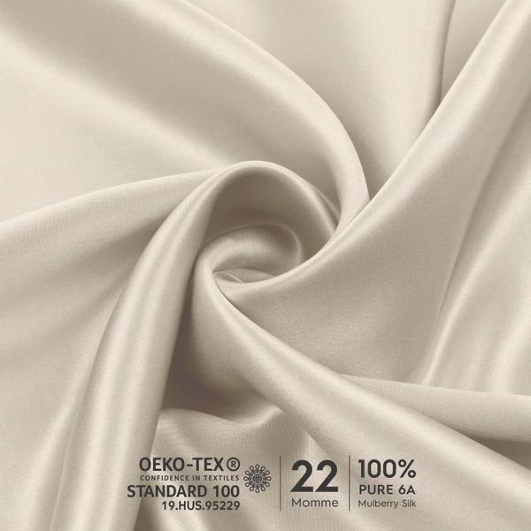 Imagem de Fronha de seda Tafts 100% Pure Mulberry 6A Silk 22mm