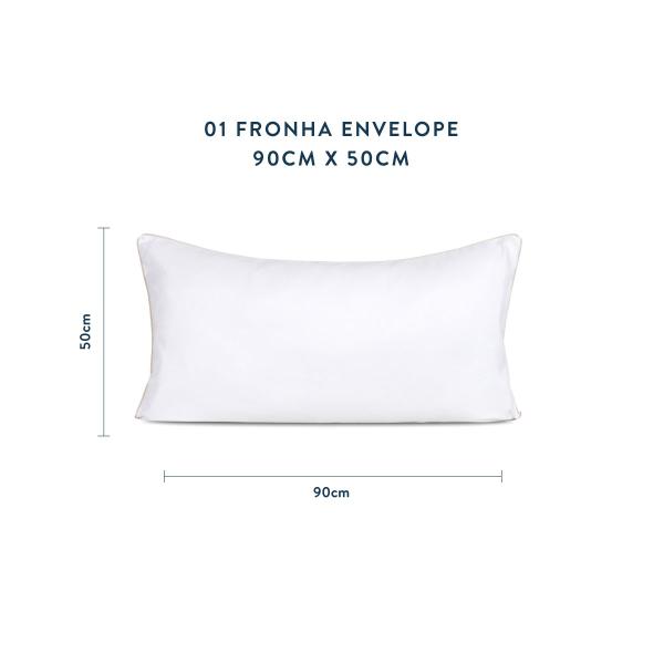 Imagem de Fronha Envelope Linea 01 Pc  P/ Trav. 90X50cm CASA PAULINHA - PRETO