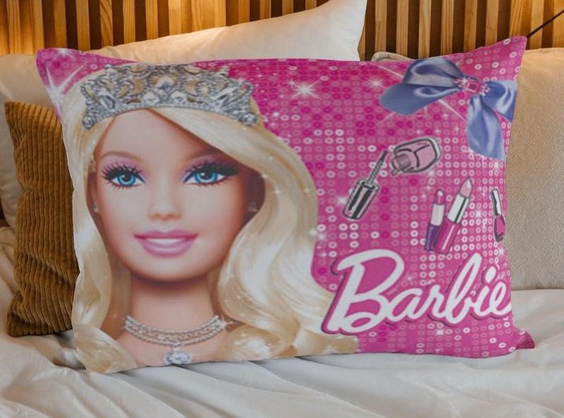 Imagem de Fronha Infantil Capa de Travesseiro Barbie