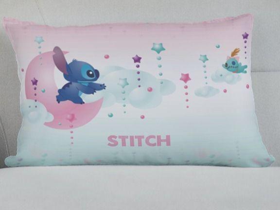 Imagem de Fronha Infantil Capa de Travesseiro Lilo Stitch