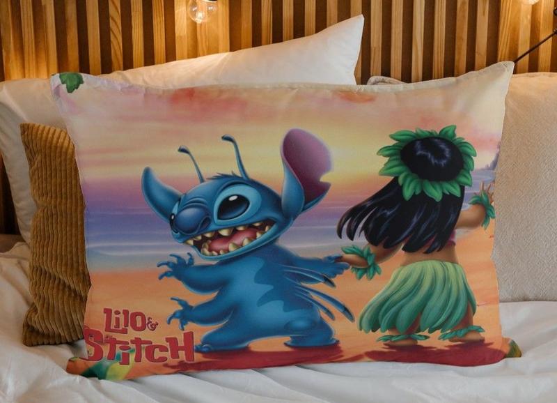 Imagem de Fronha Infantil Capa de Travesseiro Lilo Stitch