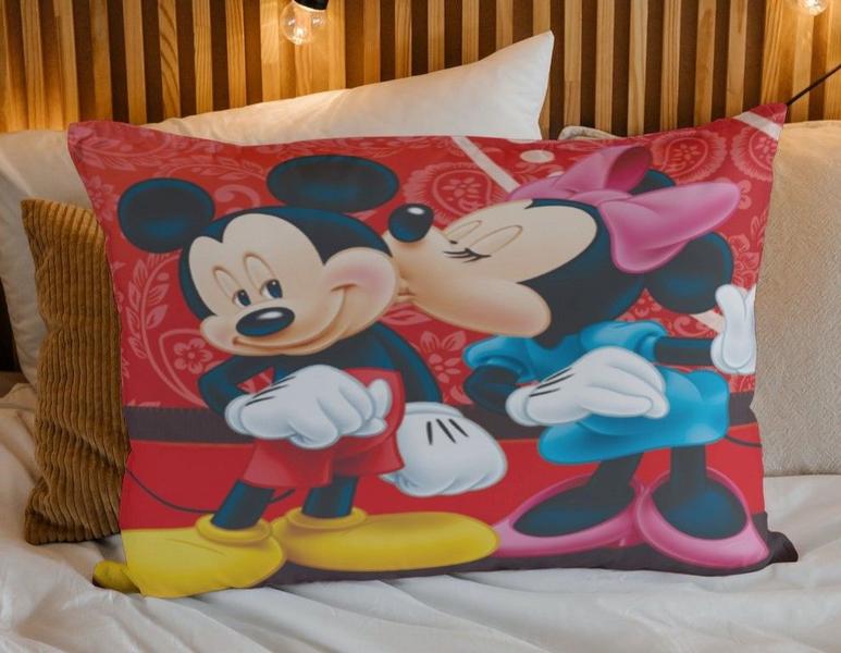 Imagem de Fronha Infantil Capa de Travesseiro Mickey Minnie