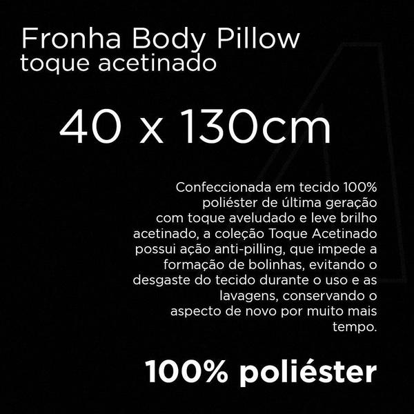 Fronha Para Body Pillow Toque Acetinado Poliéster Altenburg Imagem de Fronha Para Body Pillow Toque Acetinado Poliéster Altenburg