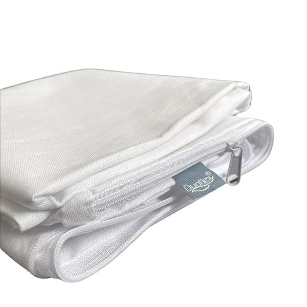 Fronha Para Travesseiro Com Zíper Impermeável - Duoflex Imagem de Fronha Para Travesseiro Com Zíper Impermeável