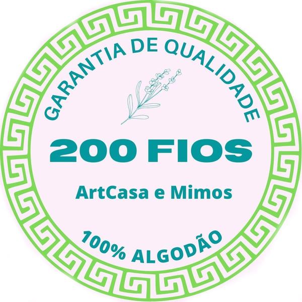 Imagem de Fronhas  King 90x50 cm - Kit 8 peças - ArtCasa 100% algodão 200 fios