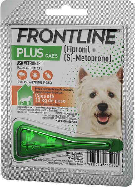 Imagem de Frontline plus 0.67ml ate 10kg