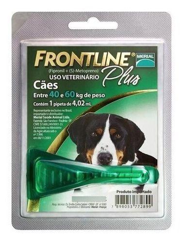 Imagem de Frontline Plus Cães 40kg A 60kg - 4,02ml