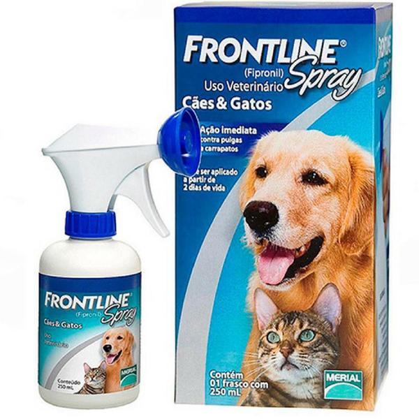 Imagem de Frontline Spray 250ml Antipulgas Merial