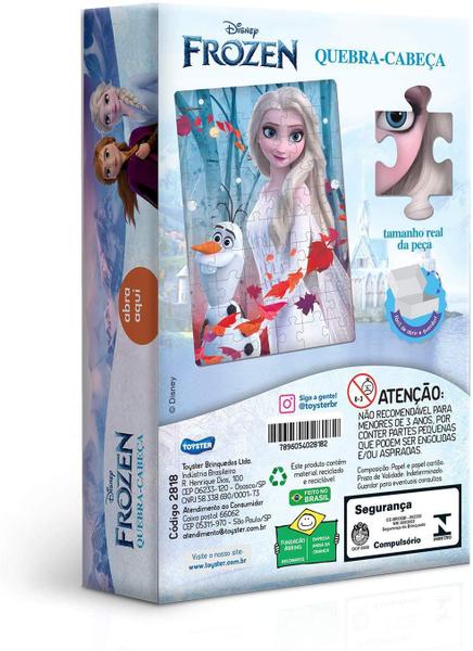 Imagem de Frozen - elsa - quebra cabeca 60 pecas toyster