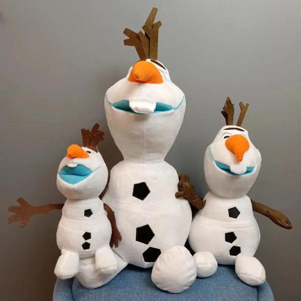 Imagem de Frozen Olaf Boneco De Neve Brinquedo De Pelúcia 30/45cm Disney Filmes Boneca Animal De Pelúcia