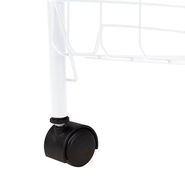 Fruteira 3 Andares Branca C/ Rodas 6kg 8714 Mor Imagem de Fruteira 3 Andares Branca C/ Rodas 6kg 8714 Mor