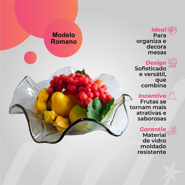 Fruteira Centro De Mesa Romano De Vidro - Mistral Casamento Sofisticada Festas Flor Artificiais Imagem de Fruteira Centro De Mesa Romano De Vidro