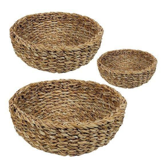 Imagem de Fruteira Cesta Redonda De Seagrass