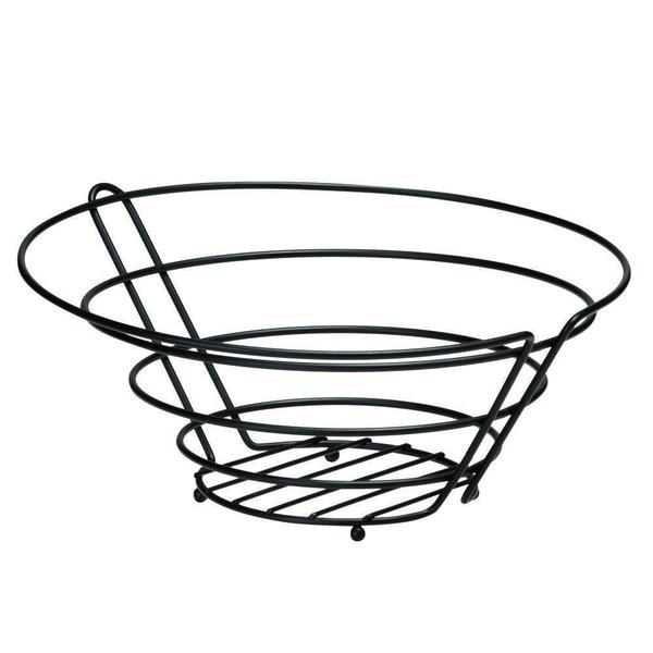 Fruteira De Mesa Cesta Aramada Metal Redonda Preta Black 31 Cm Arthi Imagem de Fruteira De Mesa Cesta Aramada Metal Redonda Preta Black 31 Cm Arthi