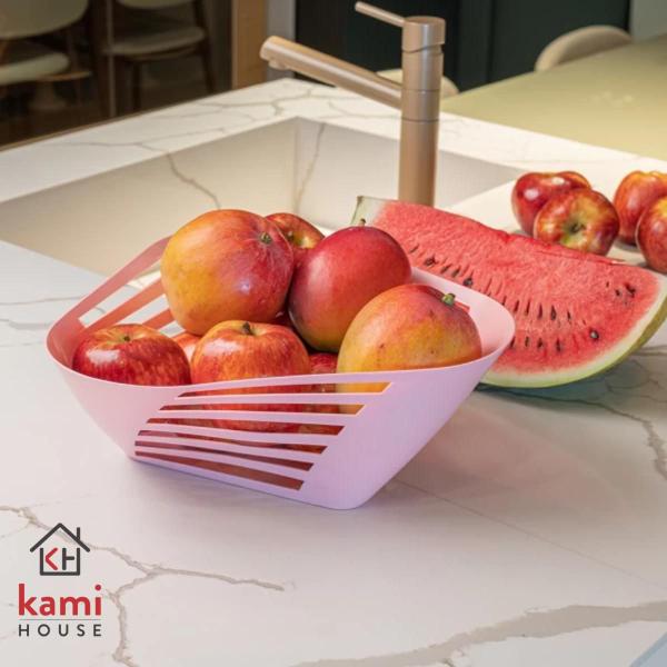 Fruteira de Mesa Slim Rosa UZ Imagem de Fruteira de Mesa Slim Rosa UZ
