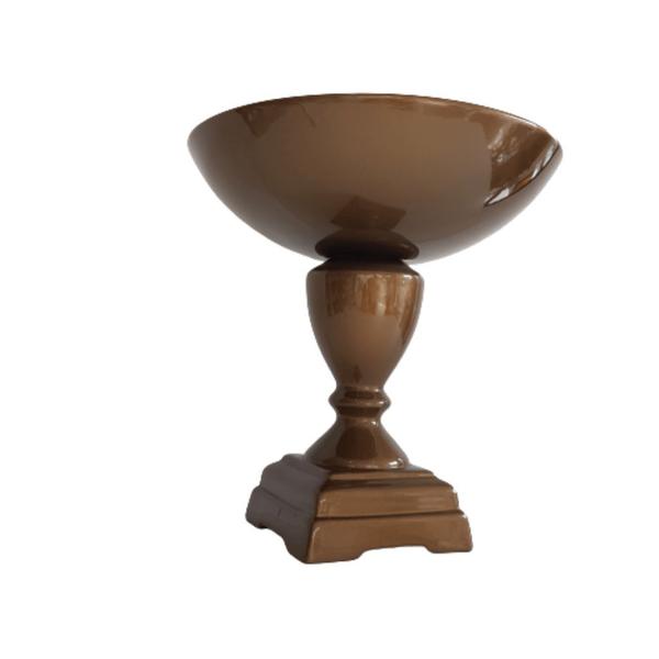 Fruteira Mazzotti Marron GRD 33cm Diâmetro x 34cm Altura Imagem de Fruteira Mazzotti Marron GRD 33cm Diâmetro x 34cm Altura