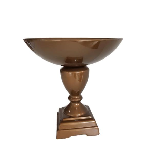 Fruteira Mazzotti Marron GRD 33cm Diâmetro x 34cm Altura Imagem de Fruteira Mazzotti Marron GRD 33cm Diâmetro x 34cm Altura
