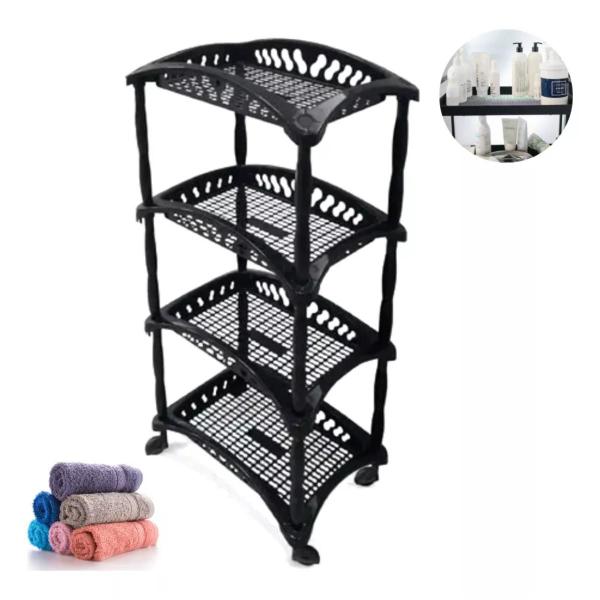 Fruteira Organizador Vertical Quadruplo Telada 4 Andares - ERCAPLAST Imagem de Fruteira Organizador Vertical Quadruplo Telada 4 Andares