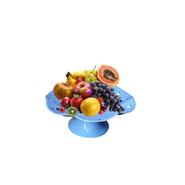 Fruteira Plástica de Mesa 31cm com Pé Removível: Praticidade e Elegância, decoração de cozinha - ERCAPLAST Imagem de Fruteira Plástica de Mesa 31cm com Pé Removível: Praticidade e Elegância, decoração de cozinha